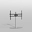 Vloerstandaard ELLIPS rvs 80 cm VESA 600x400