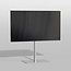 Vloerstandaard SQUARE rvs 80 cm VESA 100x100