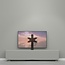 Vloerstandaard HYBRID zwart 120cm VESA 400x200