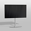 Vloerstandaard ELLIPS rvs 80 cm VESA 100x100