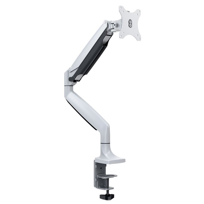 M Deskmount Gas Spring Single White