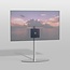 Vloerstandaard ELLIPS rvs 80 cm VESA 200x200