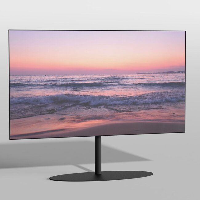 Vloerstandaard ORBIT zwart 100 cm VESA 200x200