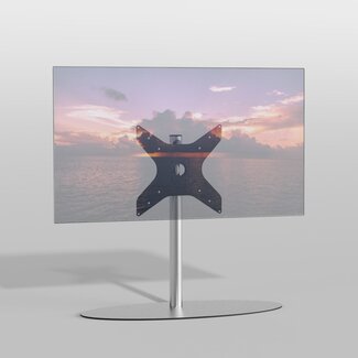 Cavus Vloerstandaard ORBIT rvs 80 cm VESA 400x400