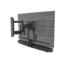 Premium draaibare muurbeugel met Sonos ARC(Ultra) frame zwart