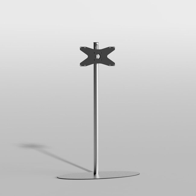 Vloerstandaard ORBIT rvs 150 cm VESA 400x200