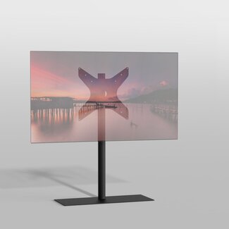 Cavus TV standaard SOLID zwart 100cm VESA 400x400