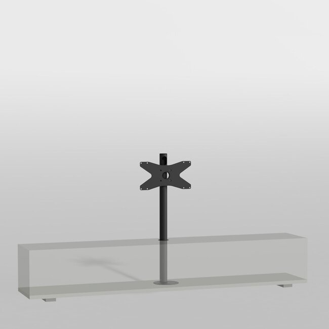 Standaard voor meubel MOUNT zwart 100 cm VESA 400x200