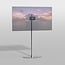 Vloerstandaard ELLIPS rvs 150 cm VESA 200x100