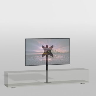 Cavus Standaard voor meubel MOUNT zwart 100 cm VESA 300x300