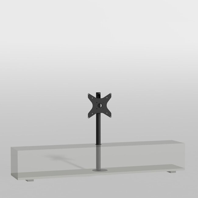 Standaard voor meubel MOUNT zwart 100 cm VESA 300x300