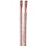 Luidsprekerkabel 2x1,5 [transparant] per 100 mtr.