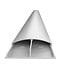 M Cable Cover SS Aluminum 75mm W - 1600mm L