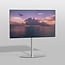 Vloerstandaard ELLIPS rvs 80 cm VESA 400x200