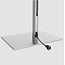 Vloerstandaard SQUARE rvs 80 cm VESA 200x200