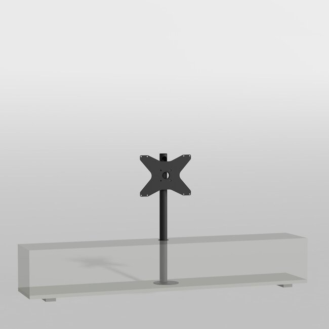 Standaard voor meubel MOUNT zwart 100 cm VESA 400x300