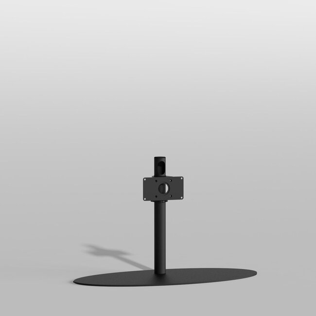 Vloerstandaard ORBIT zwart 60 cm VESA 200x100