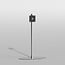 Vloerstandaard ORBIT rvs 150 cm VESA 200x200