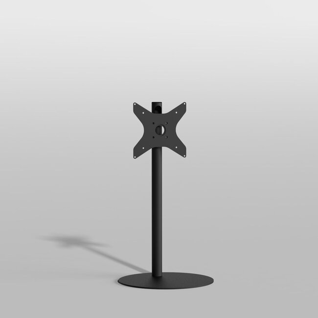Vloerstandaard SPHERE zwart 100 cm VESA 300x300