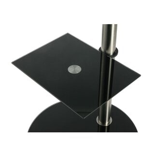 Cavus Glasplaat zwart 40x30cm voor 60mm kolom