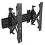 M Wallmount Pro MBW1U Push In Pop Out 68cm Black*