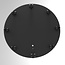 Voet 54cm rond zwart staal incl. wielenset