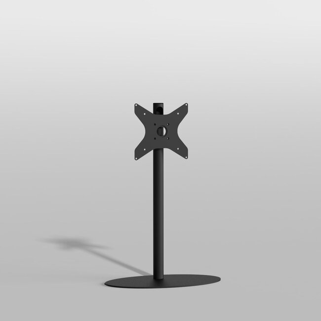 Vloerstandaard ELLIPS zwart 100 cm VESA 300x300