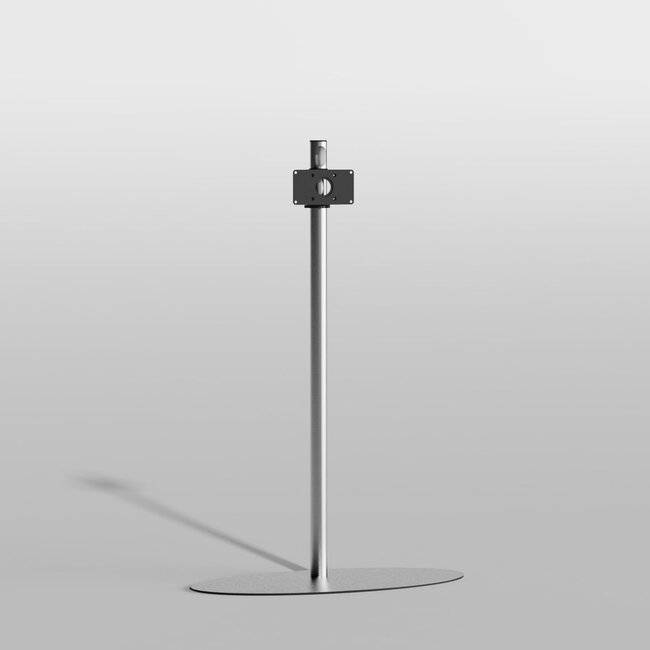 Vloerstandaard ORBIT rvs 150 cm VESA 200x100