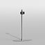 Vloerstandaard ORBIT rvs 150 cm VESA 200x100