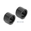 Delock Cable Connector with bayonet lock 3 pin male to female, IP68 waterproof, cable diameter 5 - 9 mm, incl. seals for 9 - 12 mm tool-free black