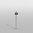 Vloerstandaard TILE rvs 120 cm VESA 200x100