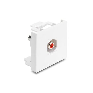 DeLOCK Delock Easy 45 Module RCA female to RCA female red / white