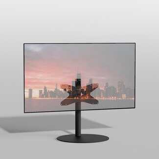 Cavus Vloerstandaard SPHERE zwart 60 cm VESA 400x200