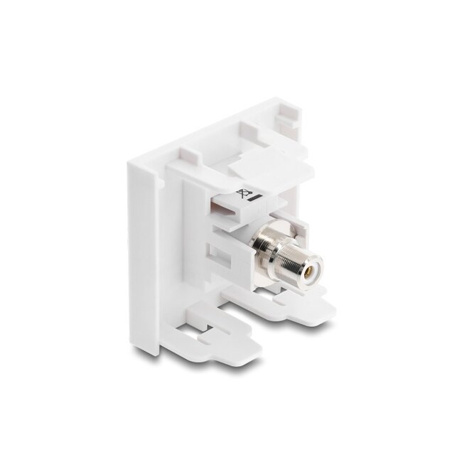 Delock Easy 45 Module RCA female to RCA female white / white