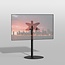 Vloerstandaard SPHERE zwart 100 cm VESA 400x200