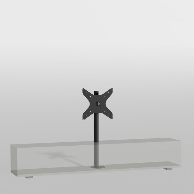 Standaard voor meubel MOUNT zwart 100 cm VESA 400x400