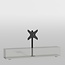 Standaard voor meubel MOUNT zwart 100 cm VESA 400x400