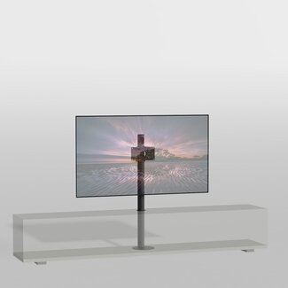 Cavus Standaard voor meubel MOUNT zwart 100 cm VESA 200x100