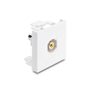 DeLOCK Delock Easy 45 Module RCA female to RCA female yellow / white