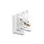 Delock Easy 45 Module RCA female to RCA female yellow / white