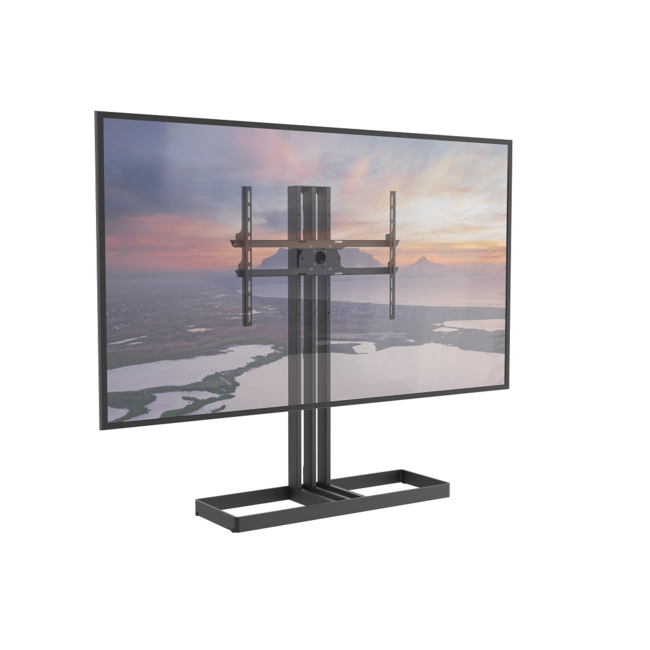 Vloerstandaard EDGE zwart 100 cm VESA 600x400