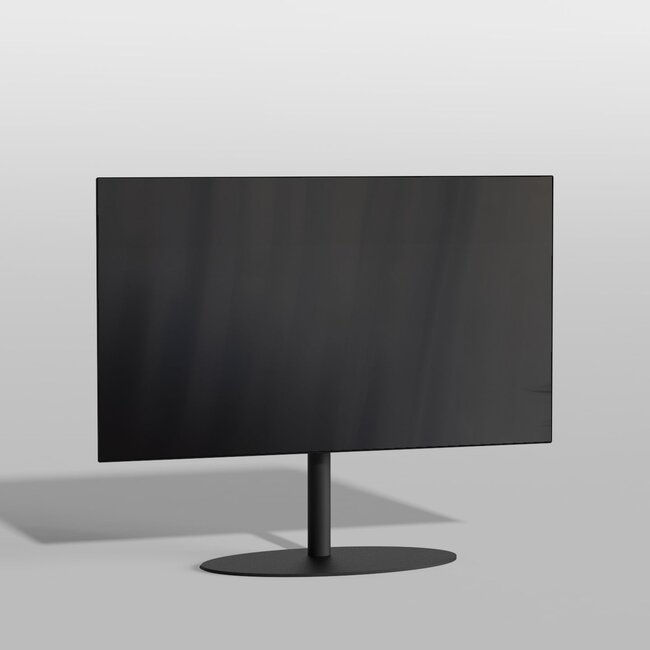 Vloerstandaard ELLIPS zwart 60 cm VESA 100x100