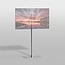 Vloerstandaard SQUARE rvs 150 cm VESA 200x100