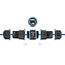 Delock Cable Connector RJ45 jack to RJ45 jack Cat.6A with M20 x 1.5 mm thread, short design, IP68 dust and waterproof