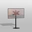 Vloerstandaard GATE zwart  100 cm VESA 400x200