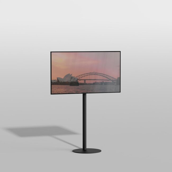 Vloerstandaard GATE zwart  120 cm VESA 400x400