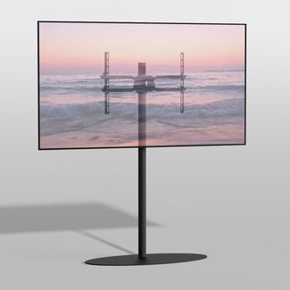 Cavus Vloerstandaard ORBIT zwart 150 cm VESA 600x400