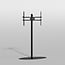 Vloerstandaard ORBIT zwart 150 cm VESA 600x400