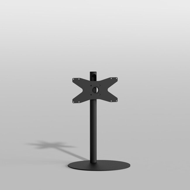Vloerstandaard SPHERE zwart 80 cm VESA 400x200