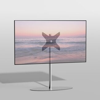 Cavus Vloerstandaard ORBIT rvs 120 cm VESA 400x400